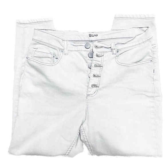 BDG Urban Outfitters Womens High Rise Twig Glacier Button Fly Skinny Denim Jeans - Picture 7 of 16